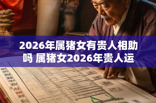2026年属猪女有贵人相助吗 属猪女2026年贵人运