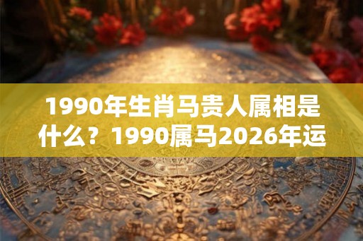1990年生肖马贵人属相是什么？1990属马2026年运势如何？