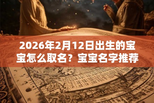 2026年2月12日出生的宝宝怎么取名？宝宝名字推荐