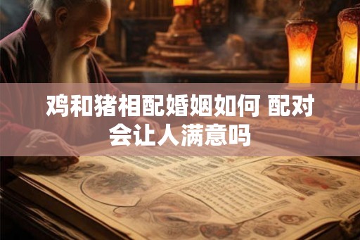鸡和猪相配婚姻如何 配对会让人满意吗