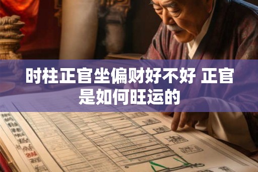 时柱正官坐偏财好不好 正官是如何旺运的