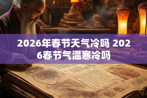 2026年春节天气冷吗 2026春节气温寒冷吗