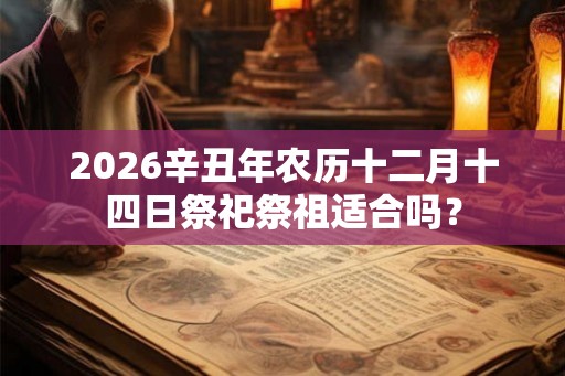 2026辛丑年农历十二月十四日祭祀祭祖适合吗？