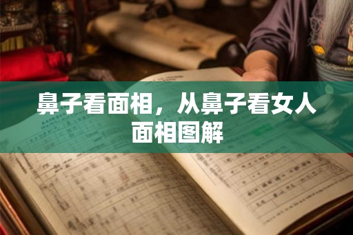 鼻子看面相，从鼻子看女人面相图解