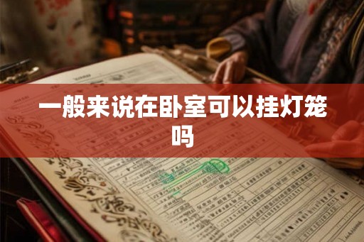 一般来说在卧室可以挂灯笼吗
