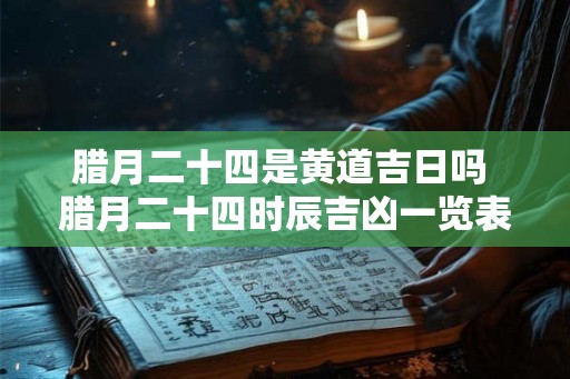 腊月二十四是黄道吉日吗 腊月二十四时辰吉凶一览表