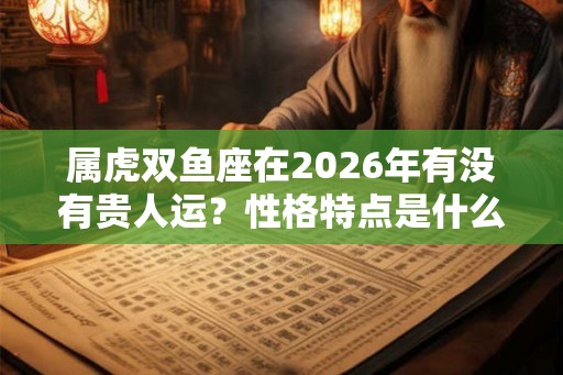 属虎双鱼座在2026年有没有贵人运？性格特点是什么？