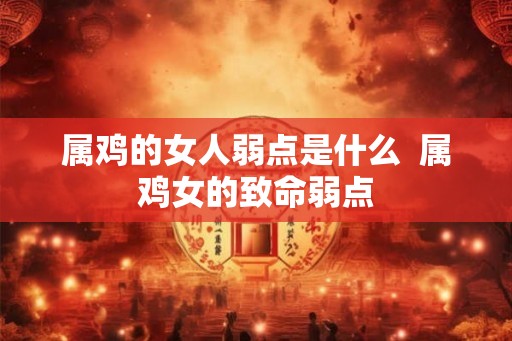 属鸡的女人弱点是什么  属鸡女的致命弱点