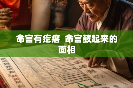 命宫有疙瘩  命宫鼓起来的面相
