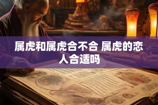属虎和属虎合不合 属虎的恋人合适吗