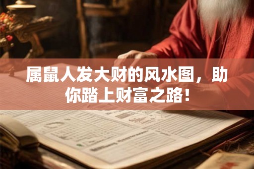 属鼠人发大财的风水图，助你踏上财富之路！