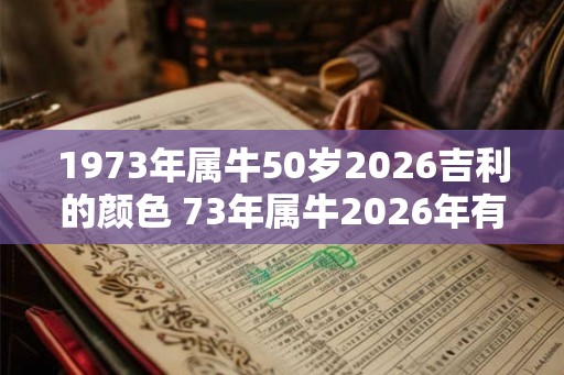 1973年属牛50岁2026吉利的颜色 73年属牛2026年有三喜吗 1973年属牛50岁2026吉利的颜色 73年属牛2026年有三喜吗