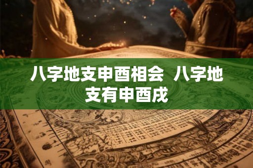 八字地支申酉相会 八字地支有申酉戌 八字地支申酉相会 八字地支有申酉戌
