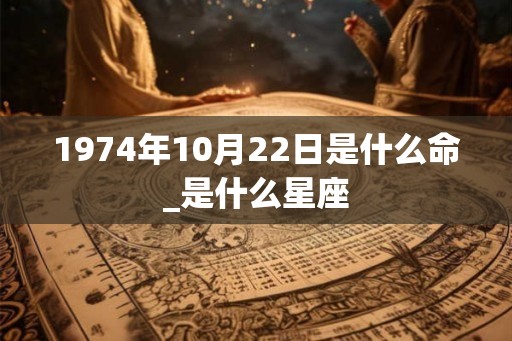 1974年10月22日是什么命_是什么星座 1974年10月22日是什么命_是什么星座