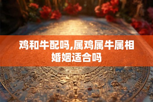 鸡和牛配吗,属鸡属牛属相婚姻适合吗