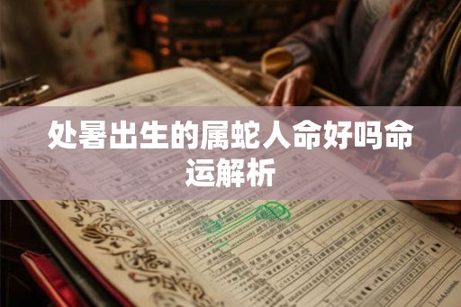 处暑出生的属蛇人命好吗命运解析 处暑出生的属蛇人命好吗命运解析