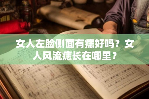 女人左脸侧面有痣好吗？女人风流痣长在哪里？
