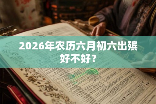 2026年农历六月初六出殡好不好？