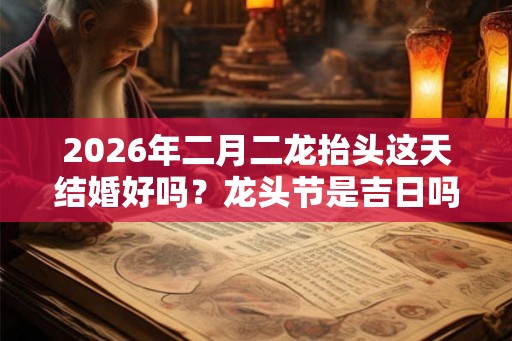 2026年二月二龙抬头这天结婚好吗?龙头节是吉日吗? 2026年二月二龙抬头这天结婚好吗?龙头节是吉日吗?