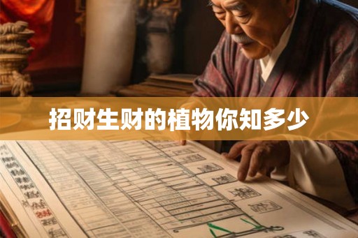 招财生财的植物你知多少 招财生财的植物你知多少