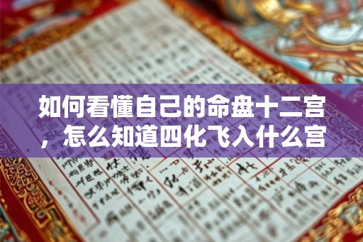 如何看懂自己的命盘十二宫,怎么知道四化飞入什么宫 如何看懂自己的命盘十二宫,怎么知道四化飞入什么宫