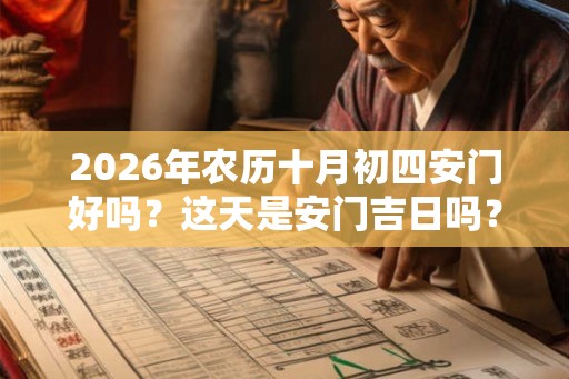 2026年农历十月初四安门好吗？这天是安门吉日吗？