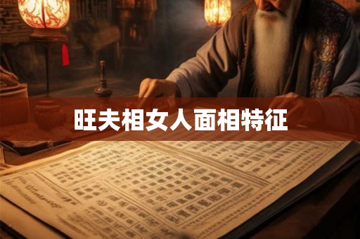旺夫相女人面相特征