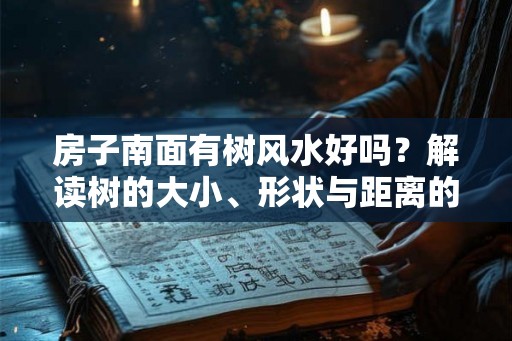 房子南面有树风水好吗?解读树的大小、形状与距离的关系 房子南面有树风水好吗?解读树的大小、形状与距离的关系