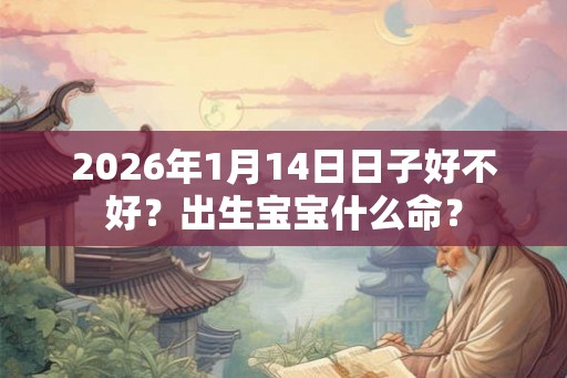 2026年1月14日日子好不好？出生宝宝什么命？
