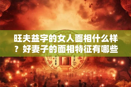 旺夫益字的女人面相什么样？好妻子的面相特征有哪些？