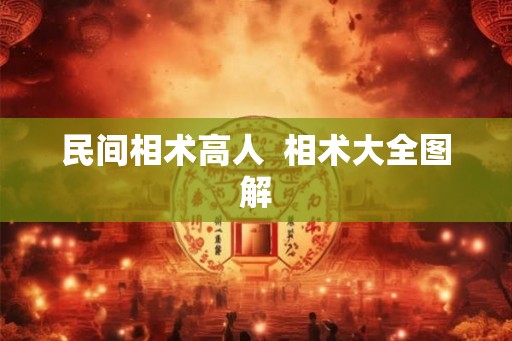 民间相术高人  相术大全图解