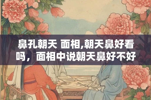 鼻孔朝天 面相,朝天鼻好看吗，面相中说朝天鼻好不好？