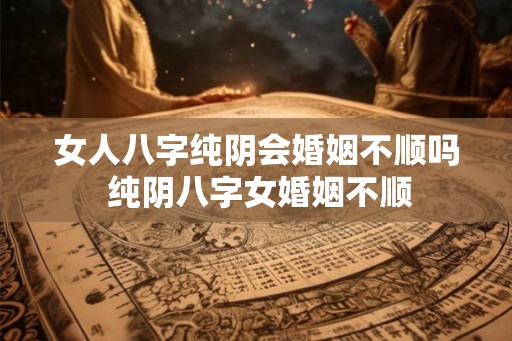 女人八字纯阴会婚姻不顺吗 纯阴八字女婚姻不顺 女人八字纯阴会婚姻不顺吗 纯阴八字女婚姻不顺