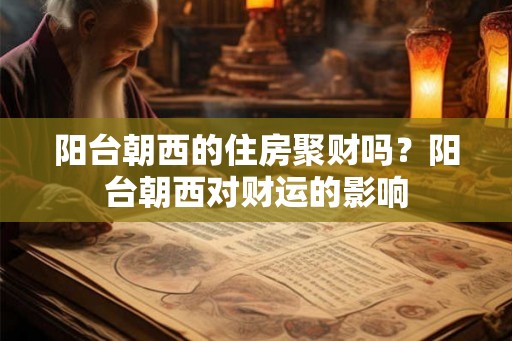阳台朝西的住房聚财吗?阳台朝西对财运的影响 阳台朝西的住房聚财吗?阳台朝西对财运的影响