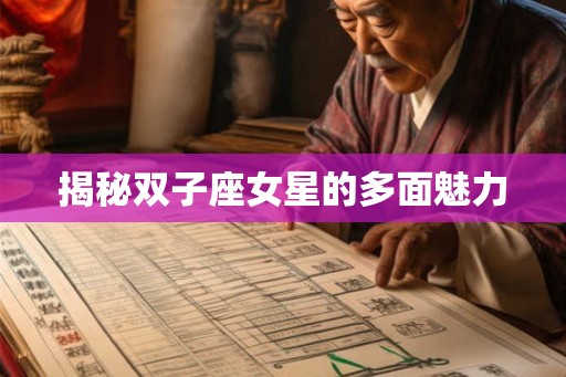 揭秘双子座女星的多面魅力