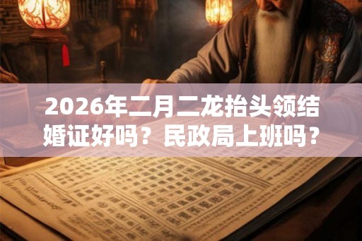2026年二月二龙抬头领结婚证好吗？民政局上班吗？