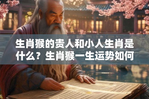 生肖猴的贵人和小人生肖是什么?生肖猴一生运势如何? 生肖猴的贵人和小人生肖是什么?生肖猴一生运势如何?