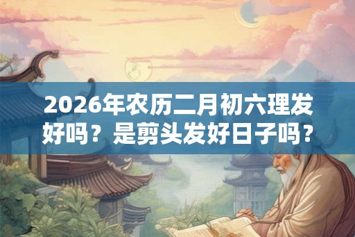 2026年农历二月初六理发好吗？是剪头发好日子吗？