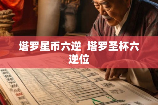 塔罗星币六逆  塔罗圣杯六逆位