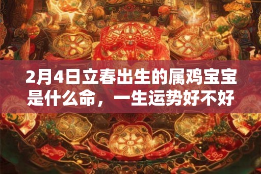 2月4日立春出生的属鸡宝宝是什么命，一生运势好不好？