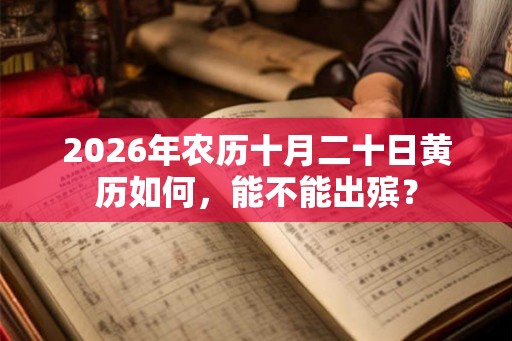 2026年农历十月二十日黄历如何，能不能出殡？