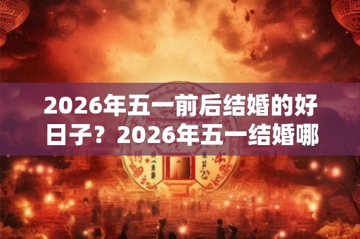 2026年五一前后结婚的好日子？2026年五一结婚哪天最好？