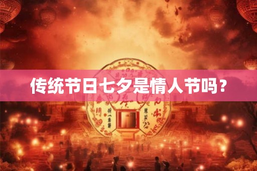 传统节日七夕是情人节吗？