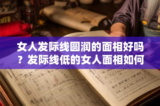 女人发际线圆润的面相好吗？发际线低的女人面相如何？