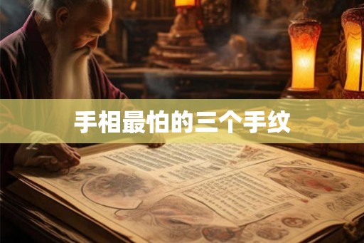 手相最怕的三个手纹