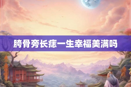 胯骨旁长痣一生幸福美满吗