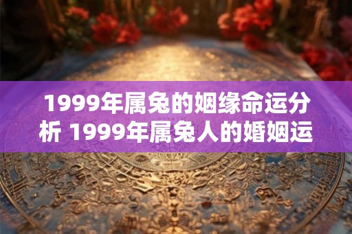 1999年属兔的姻缘命运分析 1999年属兔人的婚姻运势如何