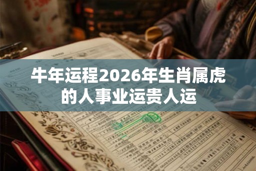 牛年运程2026年生肖属虎的人事业运贵人运