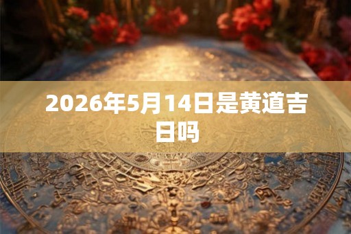 2026年5月14日是黄道吉日吗