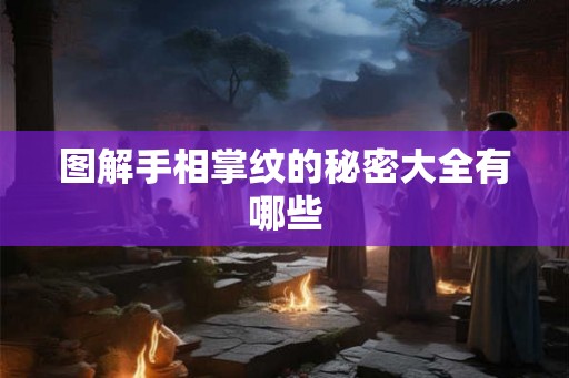 图解手相掌纹的秘密大全有哪些
